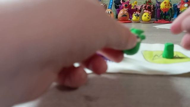 Лепим из пластилина Спрунки ПИНКИ ЛАЙМ ДУРПЛ