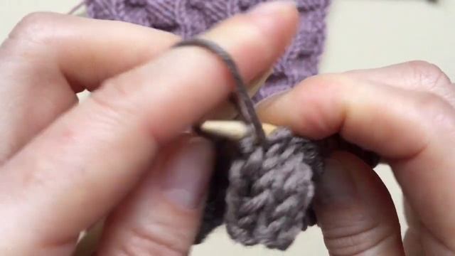 Рельефный двухсторонний 3D узор  спицами/How to knit 3D pattern after charts
