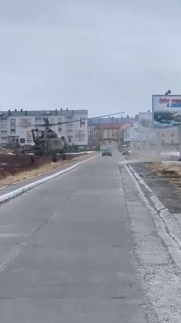 GTA по-ямальски: местных жителей эвакуировали на вертолёте