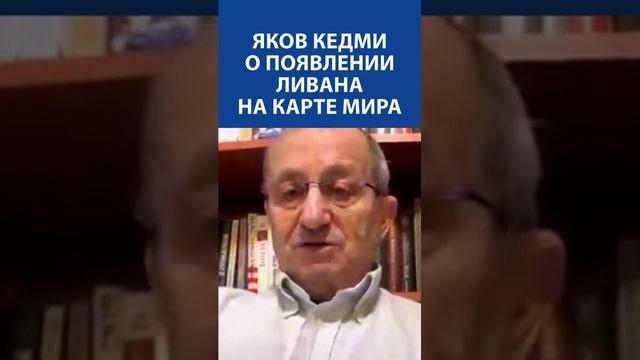 «Ливан искусственное государство, его создали французы» - Яков Кедми