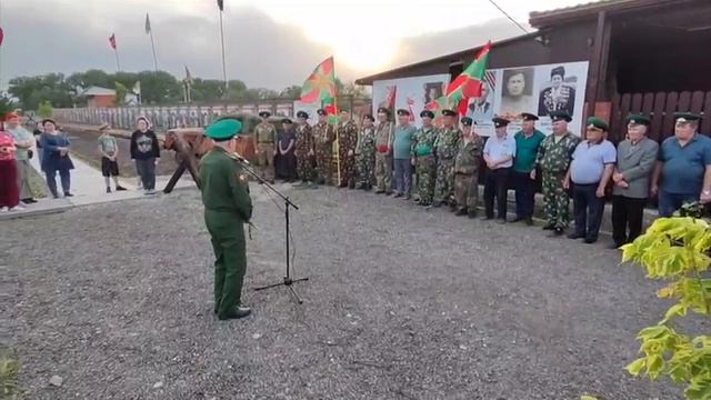 С Днём пограничных войск!!! 
Открытие пограничного столба СССР и Российских пограничных служб