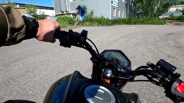 Мотоцикл NITRO 200. Тест-драйв.