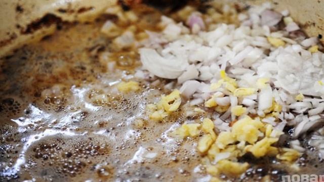 Жаркое из говядины с грибами