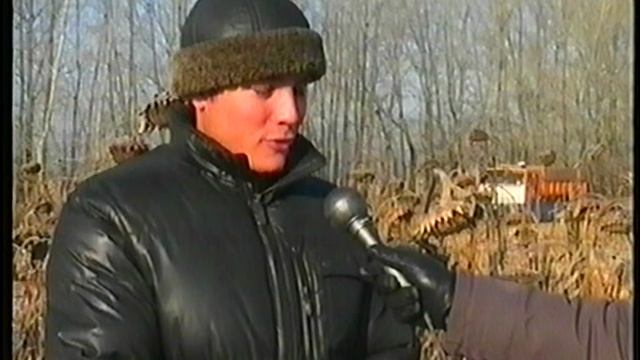 уборка подсолнечника п. Поспелихинский 2009г
