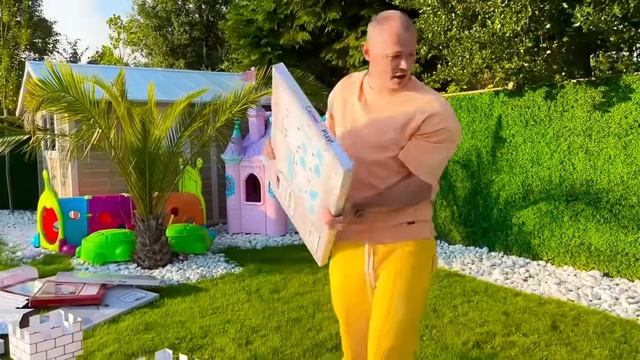 Miss Katy|Мисс Кэти Замок из Картона Челлендж