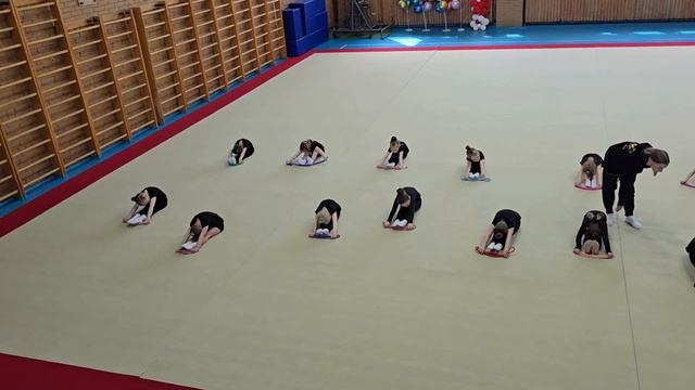 Второй открытый урок по гимнастике Кирово-Чепецк