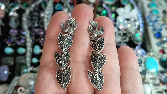 Распродажа капельного серебра с марказитами 89235745055.