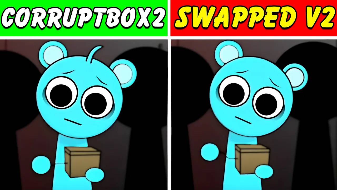Incredibox Sprunki_ Поврежденный Бокс 2, но замененный на версию V2 (НОВЫЙ МОД)