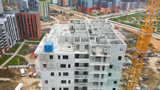 Отчет о ходе строительства жилого комплекса Новая Бор