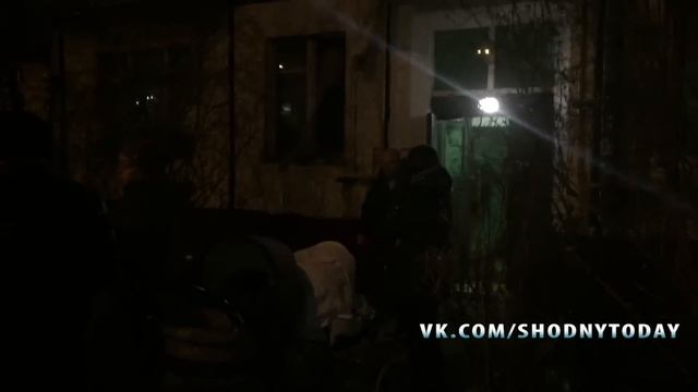 Сходня Сегодня. Пожар в микрорайоне Сходня. 27.11.2015