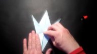 How to make: paper fish. Бумажная рыбка. Papier Fisch