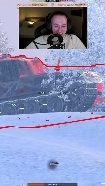 Встретил ДИНОЗАВРА в Tanks Blitz