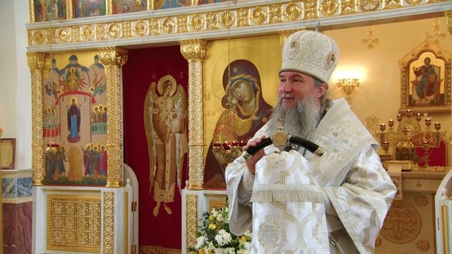 Слово владыки Евгения. Храм Рождества Пресвятой Богородицы на Чусовском озере. 28.05.2025