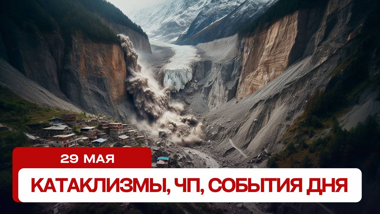 Катаклизмы за день 29.05.2025. Новости, ЧП, события дня