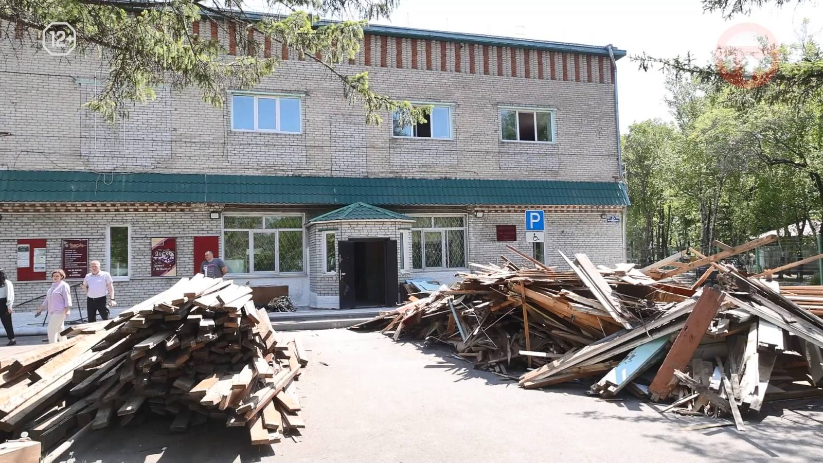 Строители активно трудятся в посёлке Тимирязевском