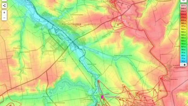 Константиновское направление на 29.05.25: Движение в Часовом Яре...