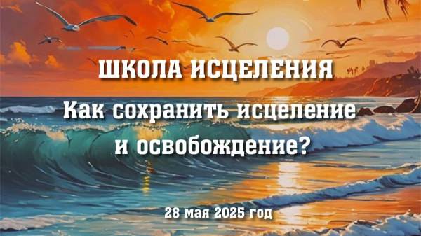 Школа Исцеления. Как сохранить исцеление и освобождение? (28 мая 2025 год)