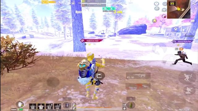 УМЕР-ОТКРЫЛ ЗОЛОТОЕ МЕГАОРУЖИЕ☠️СОВМЕСТНО СО СТИЧЕМ | МЕТРО РОЯЛЬ | PUBG MOBILE | METRO ROYALE