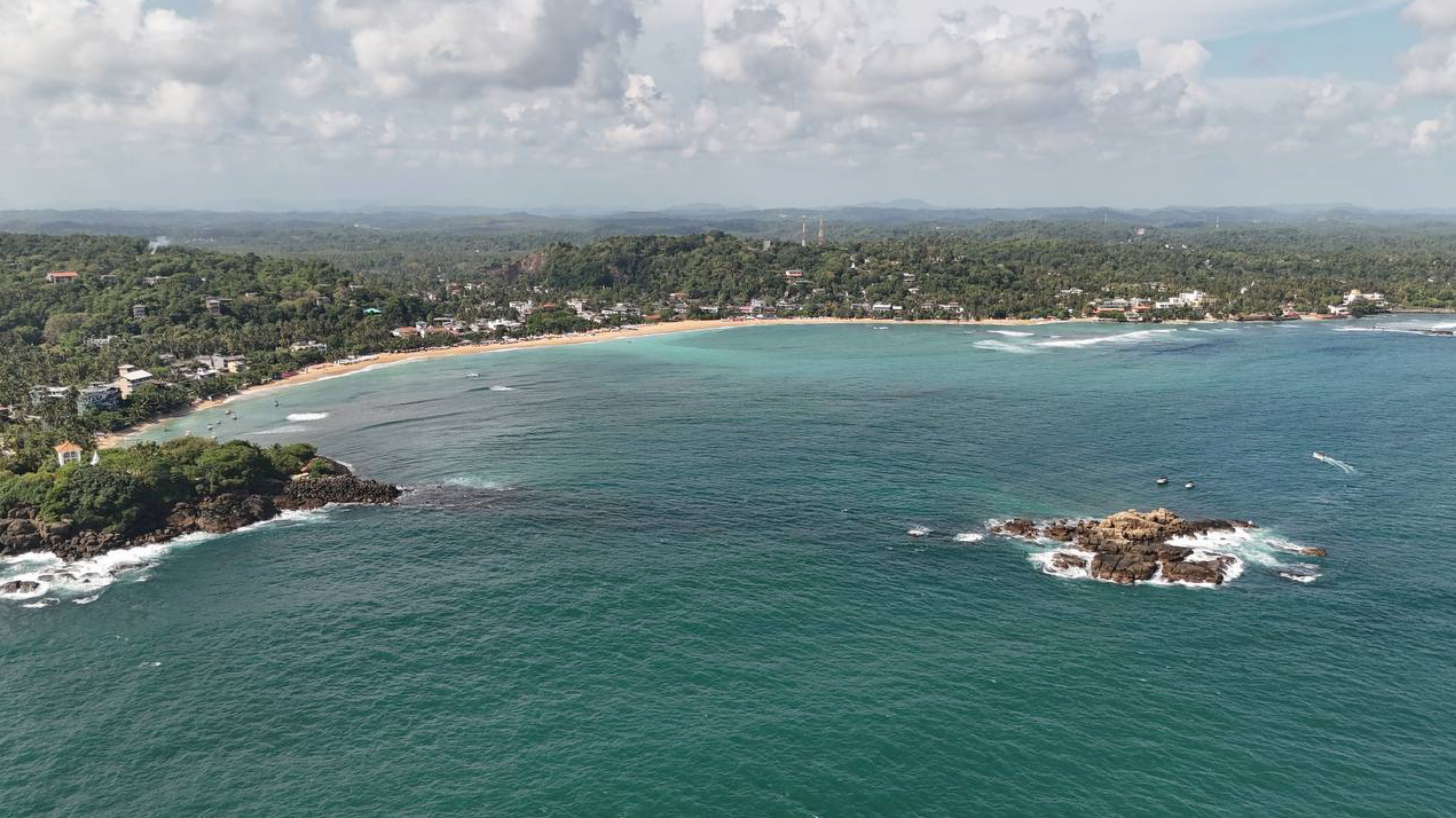 #SriLanka 🇱🇰, #beach, #Drone  Шри Ланка 2025, Unawatuna Beach