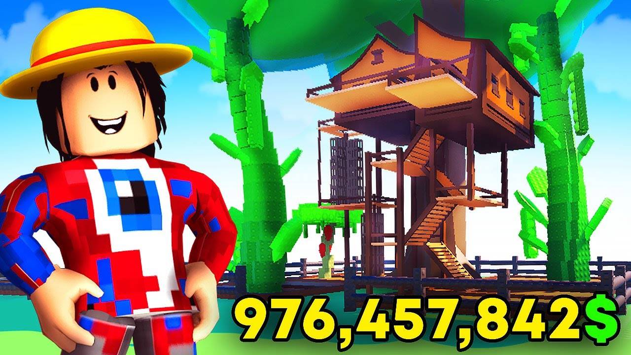 😱Построил ДОМ за $932,289,912 РОБУКСОВ в Grow a Garden в Роблокс!