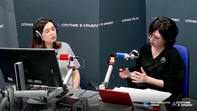 Ольга Виноградова в эфире радио "Спутник в Крыму"