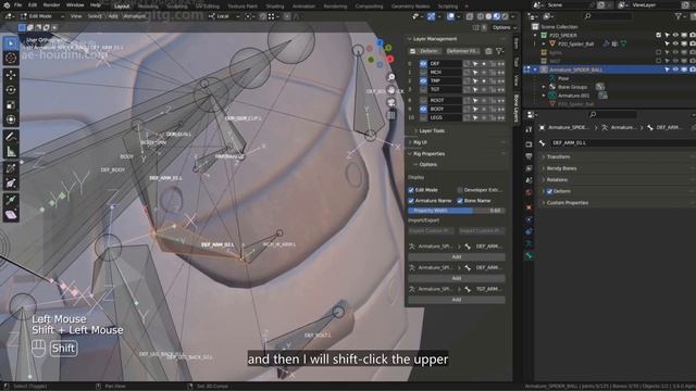 04_15 Spider ball Arm rig_02蜘蛛球臂装备