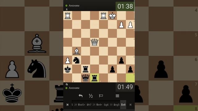 📌✌️ШАХМАТНАЯ ПАРТИЯ №430.CHESS GAME №430#chess#chessgame#шахматы#?