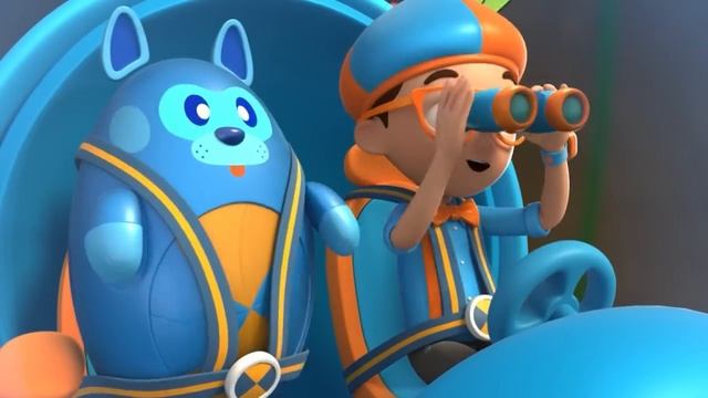 Блиппи (Blippi) - 👻Хэллоуин вечеринка👻   Обучающие мультики для детей   Blippi Russian