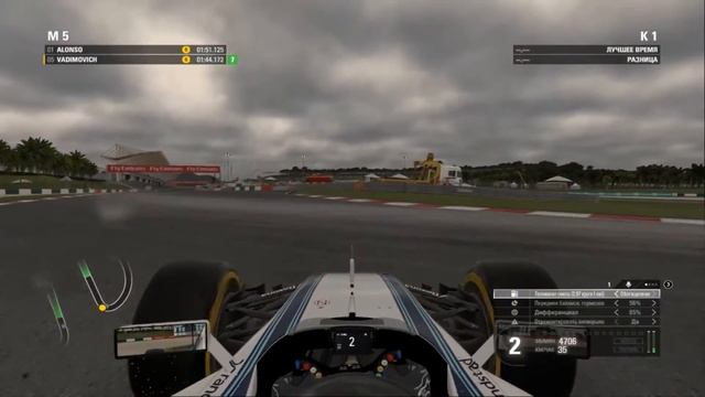 F1 2016 Репортаж со дна Карьера Williams Эксперт #16 Малайзия