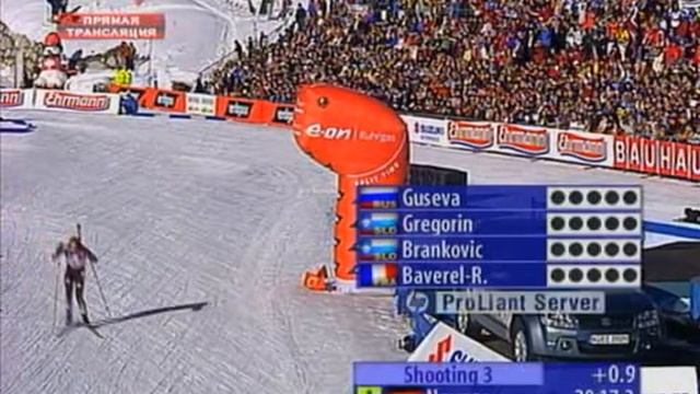БИАТЛОН. ЧМ 2007. Антхольц-Антерсельва (Италия). Женщины.