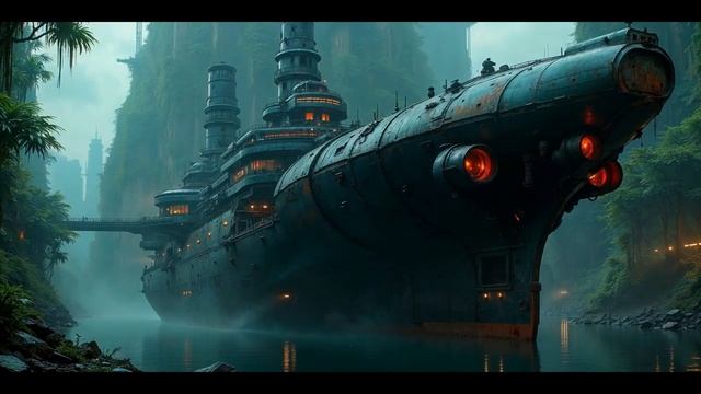 КОСМИЧЕСКИЕ ПИРАТЫ / Научно-фантастическая музыка и видео с искусственным интеллектом