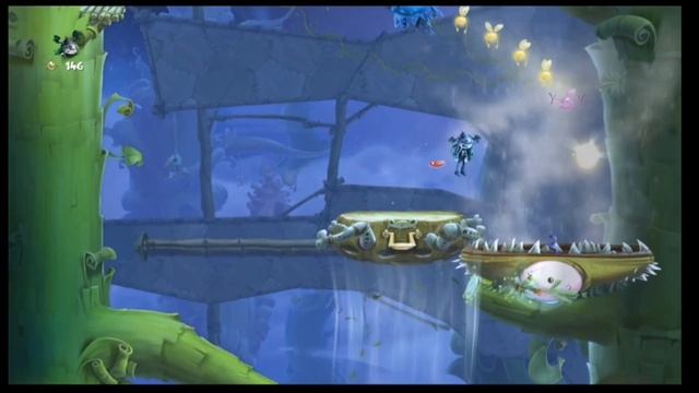 RAYMAN LEGENDS прохождение  3 серия история жабы 