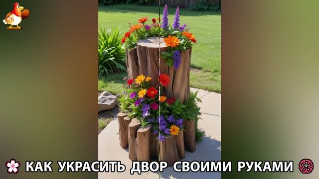 Как украсить двор дома фото идеи (556) 🏡 для дачи и сада своими руками 🌷🪻🌺💮