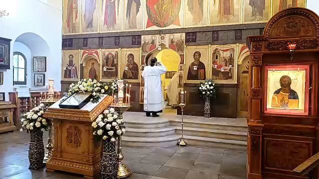Вознесение Господне. Прямая трансляция.