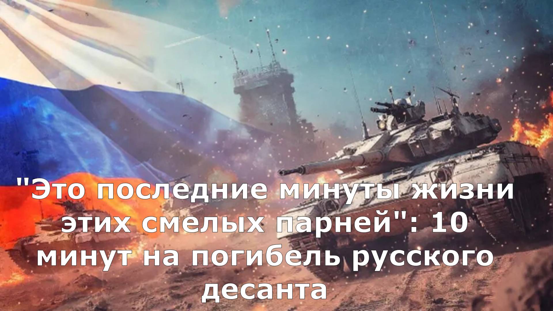 "Это последние минуты жизни этих смелых парней": 10 минут на погибель русского десанта