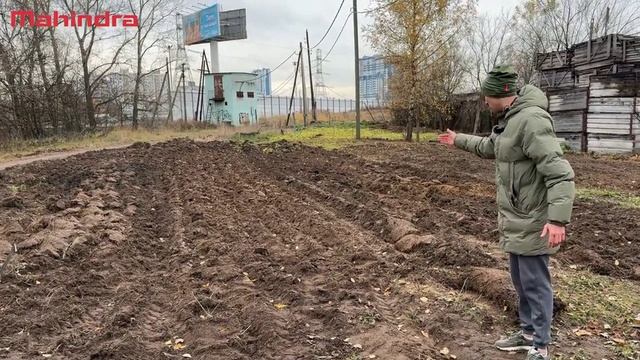 Отличный помощник на огород. Мини-трактор для вспашки огорода