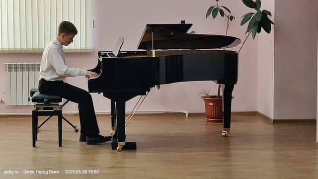 Вечер для родителей фортепианного отделения ДШИ 21 Омск 28 мая 2025