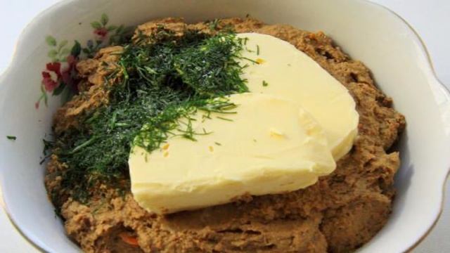 Закусочные шарики из печеночного паштета