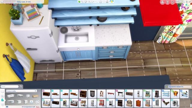 Квартира в стиле Бохо || The Sims 4 || NO CC || Speedbuild || Boho Apartment