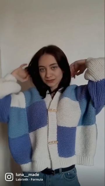 кардиган из квадратов своими руками | видео уже на канале