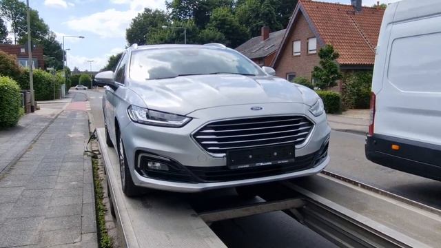 Отправили в Молдавию купленный на аукционе Ford Mondeo Titanium.