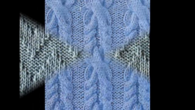 Рельефные Узоры Спицами - варианты работ - 2019 / Relief Knitting Patterns