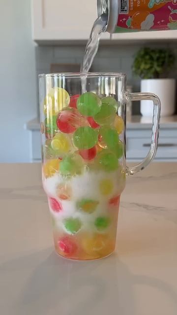 Daily Energy Drink 💚⚡️💖 #asmr