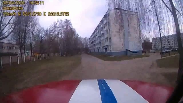 03.04.2020  пожар квартиры в г.Быхове по ул. Гришина.