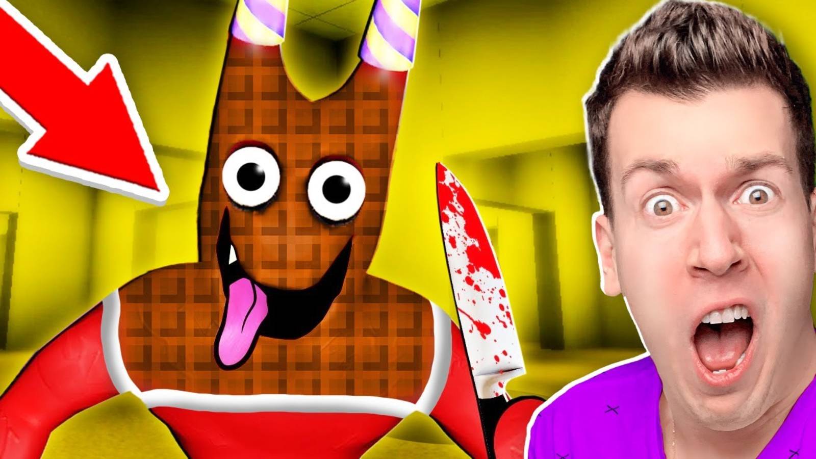 😱 Мой ДРУГ НАШЁЛ  УДАЛЁННЫЙ  МОРФ БАНБАН в ЗАКУЛИСЬЕ в ROBLOX ! ВЛАДУС