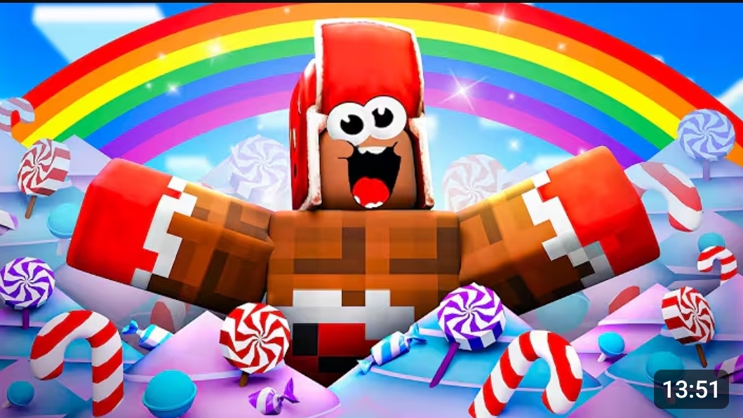 24 Часа в СЛАДКОМ МИРЕ в Роблокс! Roblox