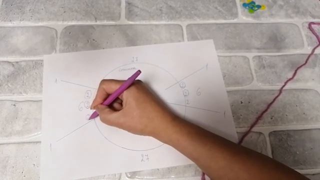 как связать росток реглан сверху, по кругу.