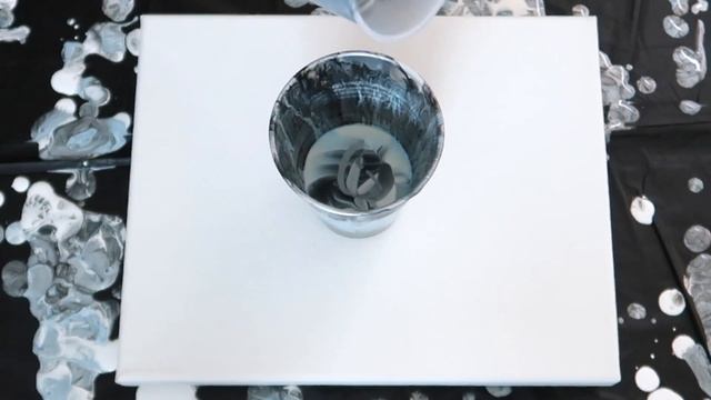 The Art of Dirty Pour Acrylic Painting | Fluid Painting| Flip Cup