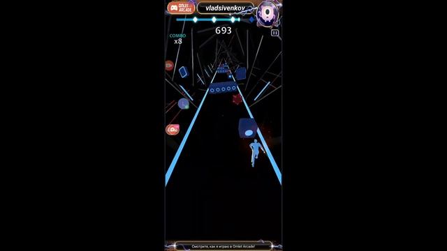 Смотрите мой стрим по "Beat Blade" в "Omlet Arcade"!