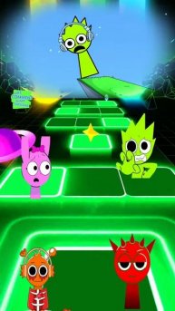 f3Uf8yPlxCE - Incredibox Sprunki_Qwackx&Raddy Tiles Hop coffin dance cover #tileshopshorts #tileshop